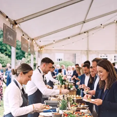 Loewenzahn Lehm – Business-Event Buffet